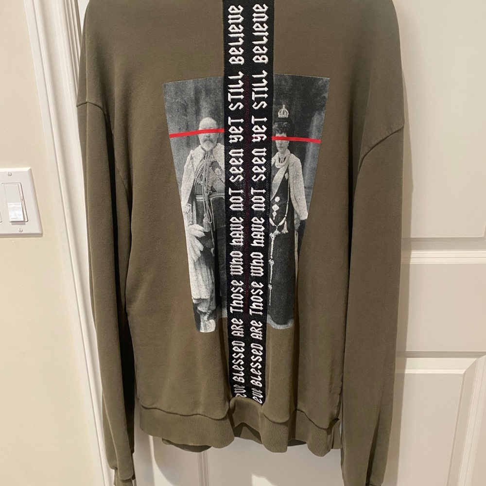Men's Olive Only The Blind Hoodie (0006)